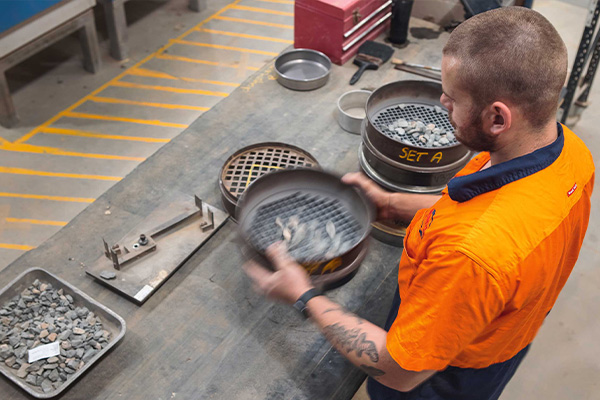 material testing sieve